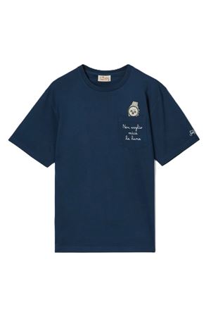T-Shirt Austin Uomo In Cotone Con Tasca Frontale MC2 SAINT BARTH | T-shirt | AUS000104348L